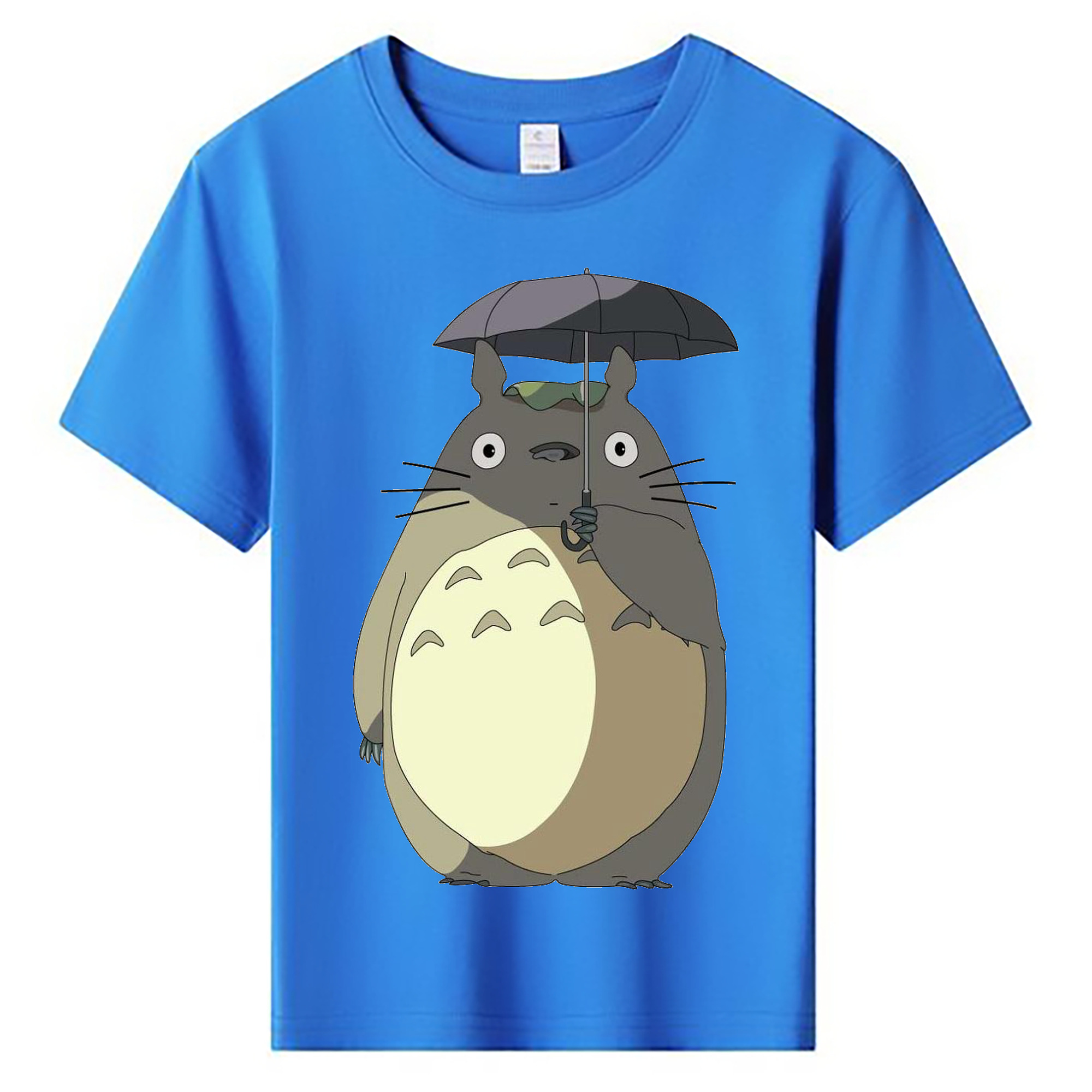（画像用） となりのトトロ 草壁メイ 草壁サツキ My Neighbor Totoro Satsuki Kusakabe Mei Kusakabe 綿100％キッズTシャツ（フロントプリント）